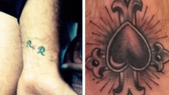 Ronaldo cobre totalmente tatuagem com iniciais que fez para Daniella Cicarelli