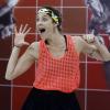 Luana Piovani faz caras e bocas durante treino da 'Dança dos Famosos'