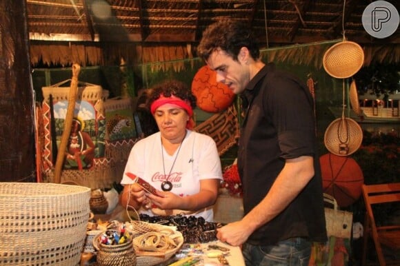Joquim Lopes conferiu o que era feito na feira de Parintins, Manaus 