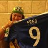 Neymar agradeceu a Fred por ter dado uma camisa para a sua mãe: 'Obrigado Dom, por fazer minha coroa feliz! Valeu irmão'