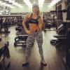 Geisa Vitorino gosta de mostrar seus treinos publicando fotos em sua conta do Instagram