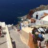 Bruna Marquezine publicou uma foto da cidade de Santorini