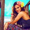 A atriz Bruna Marquezine fez a sessão de fotos em uma praia no Rio de Janeiro