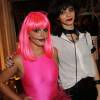Giovanna Alancellotti e Giselle Batista, atrizes da novela 'A Regra do Jogo', curtiram a festa de Halloween em hotel de São Conrado, na Zona Sul do Rio de Janeiro