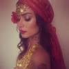 Thaila Ayala publicou uma foto fantasiada de cigana em seu Instagram