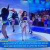 Durante o programa 'Hora do Faro', Anitta ainda dançou e cantou seus maiores sucessos