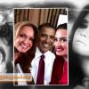 Demi Lovato tem sonho de fazer selfie com Barack Obama. Produção do programa 'Eliana' fez uma montagem onde o presidente americano aparece entre a apresentadora e a cantora