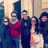 Débora e Murilo tiraram foto com fãs em Nova York no fim de novembro de 2012