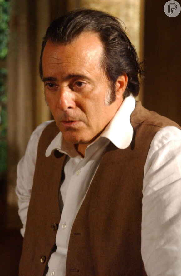 Tony Ramos carregou no sotaque caipira para participar da novela 'Cabocla', exibida em 2004