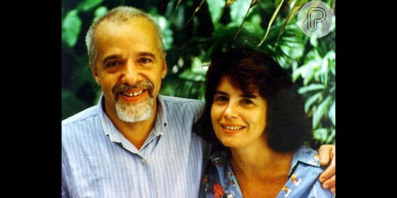 Paulo Coelho é casado desde 1981 com a artista plástica Christina Oiticica