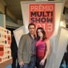 Marcos Pasquim e sua namorada, Fabiana Kherlakian, prestigiaram o Prêmio Multishow 2013, no HSBC Arena, na Barra da Tijuca, Zona Oeste do Rio de Janeiro