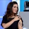 Fátima Bernardes sobre tatuagem feita no braço: 'A minha é discreta'