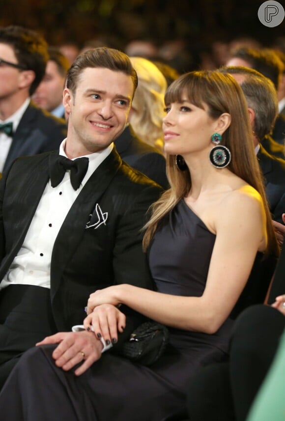 Jessica Biel e Justin Timberlake se casaram em Outubro de 2012