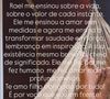 Marido de Tati Machado, o fotógrafo Bruno Monteiro publicou um texto emocionante para o filho, que faleceu na barriga da jornalista, aos 08 meses de gestação.