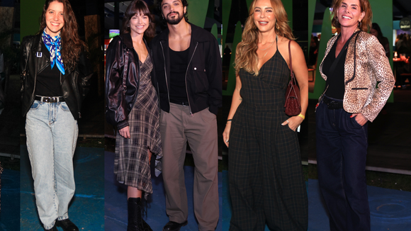 Animal print, xadrez e couro: +20 looks de inverno de Paolla Oliveira, Agatha Moreira, Nathalia Dill e mais famosos no show de Marisa Monte