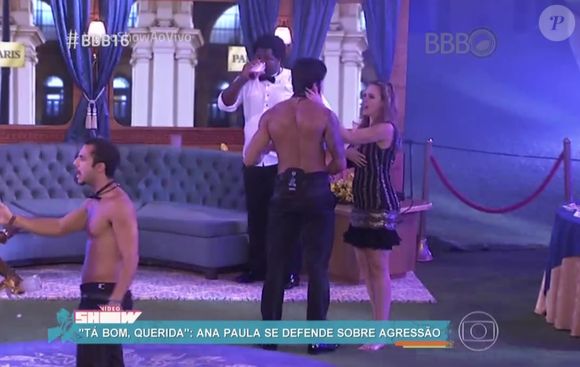 Ana Paula Renault foi expulsa do 'BBB16' após agredir com dois tapas Renan durante uma festa do reality