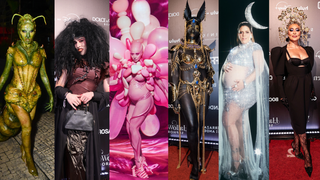 Sabrina Sato leva 13 horas para surgir careca, rosa e grávida; Iza pinta o corpo inteiro de preto para virar Anúbis e Paulo Gustavo ganha homenagem icônica no Halloween da Sephora 2026: veja +50 fotos