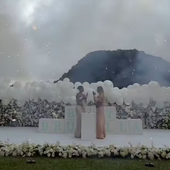 Ludmilla e Brunna Gonçalves foram  vítimas de homofobia após revelar o sexo do primeiro bebê.