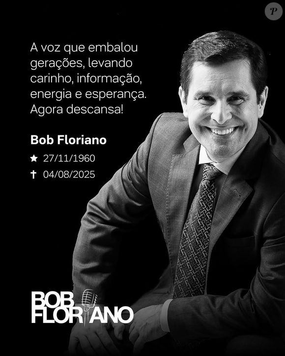 Morreu, na madrugada desta segunda-feira (04), o publicitário Bob Floriano
