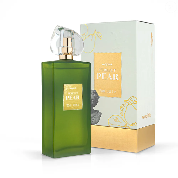 Perfect Pear (Wepink) - 100 ml | R$ 89,90 - A pera aparece combinada com flores e notas amadeiradas como patchouli e âmbar, criando um perfume delicado, elegante e equilibrado