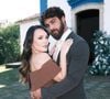 Natália e Eike apostaram em uma cerimônia intimista para 150 convidados, entre eles Larissa Manoela e André Luiz Frambach