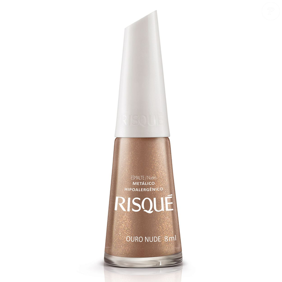 O esmalte Ouro Nude traz um quê de refinamento