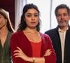 Ferette (Murilo Benício) ordena que se levante todas as informações possíveis sobre Gerluce (Sophie Charlotte) no capítulo da novela 'Três Graças' de 31 de outubro de 2025, sexta-feira