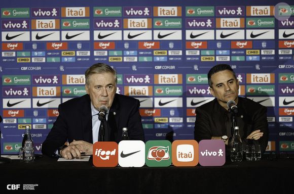 Carlo Ancelotti deixou de fora Neymar para os dois últimos amistosos do Brasil antes da convocação rumo à Copa do Mundo 2026