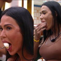 'Vai render barraco': Gracyanne Barbosa come quantidade absurda de ovos no 'BBB 25' e TV Globo faz contagem