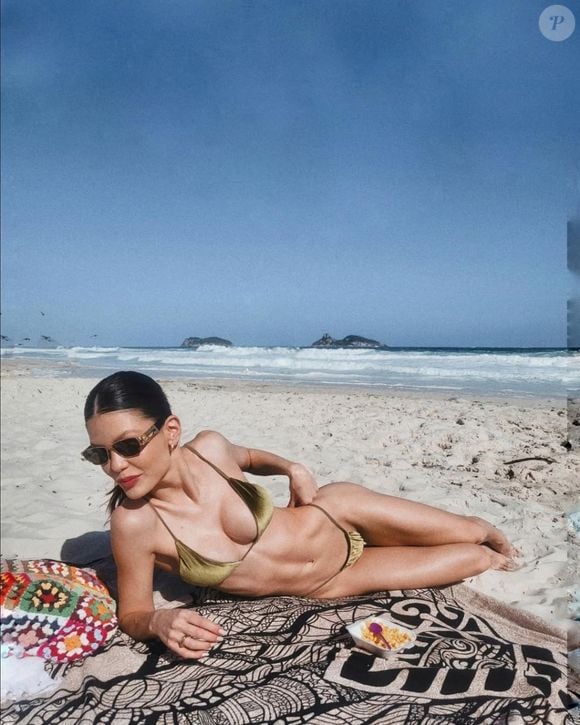 Nas redes sociais, corpo de Vitória Strada é sempre elogiado por sua definição