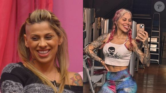 Quem também está diferente é Vanessa Mesquita, a vencedora do 'BBB 14', que ostenta um visual novo e muitas tatuagens
