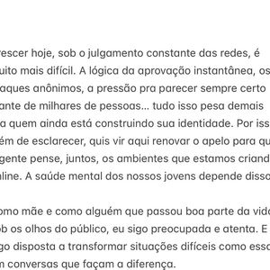 Angélica, mãe de Benício Huck, fez um pronunciamento (veja a 1ª parte).