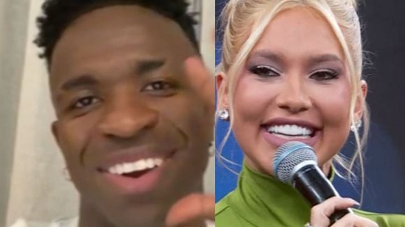 Após homenagem em jogo do Real Madrid, Vini Jr. declara amor por Virgínia na TV: 'Muito feliz e orgulhoso'. Vídeo!