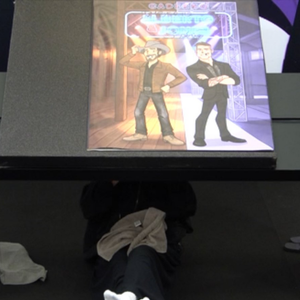 Ana Paula Renault dorme debaixo de mesa do desafio do 'Barrado no Baile' do 'BBB 26'