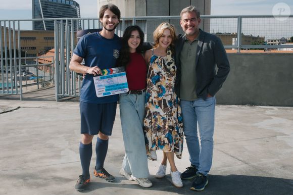 Elenco da novela 'De Volta ao Jogo', nova produção vertical da plataforma Reel Short que estreia em julho