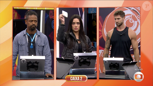 Jordana escolheu retornar para a caixa 2 e acabou sendo emparedada na dinâmica