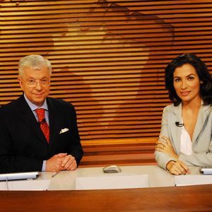 Renato Machado apresentou o 'Bom dia Brasil' ao lado de Renata Vasconcellos e Leilane Neubarth