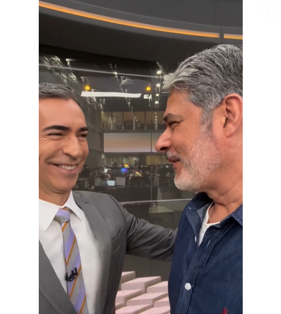 Bonner revela que faltam apenas 18 dias para seu último Jornal Nacional e celebra chegada de Tralli