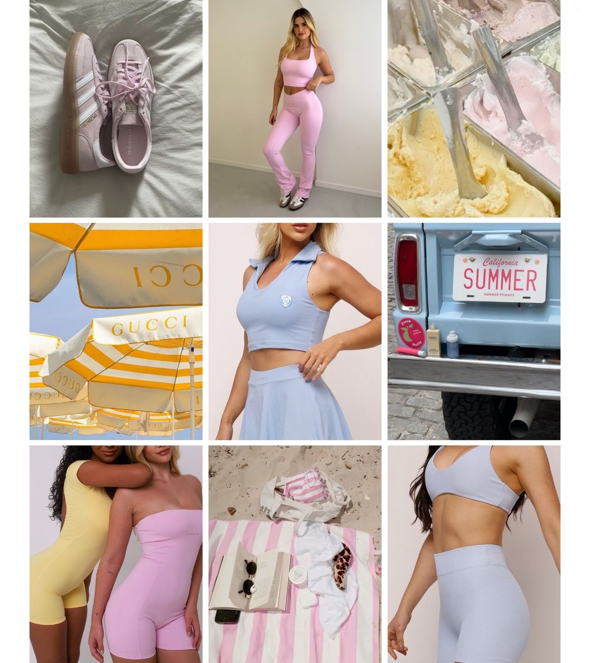 Moda Candy Foto: Estética candy color, inspirada em tons suaves e delicados ...