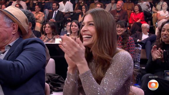 Murilo Benício, no entanto, chamou Grazi Massafera de 'irmã' em seu discurso de agradecimento