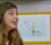 Filha de Grazi Massafera e Cauã Reymond estava tímida, mas aceitou conversar com Ana Maria Braga