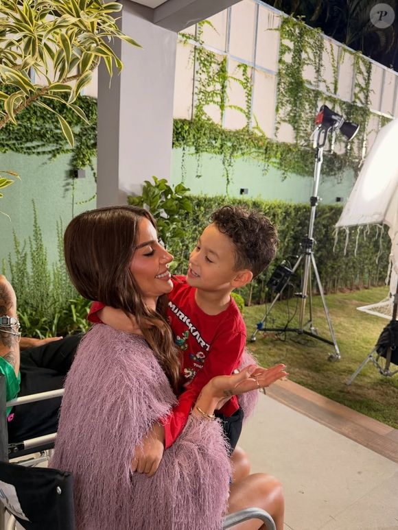 Cris, filho de Bianca Andrade e Fred Bruno, acompanhou os bastidores da campanha do Shake do Grimace e roubou a cena