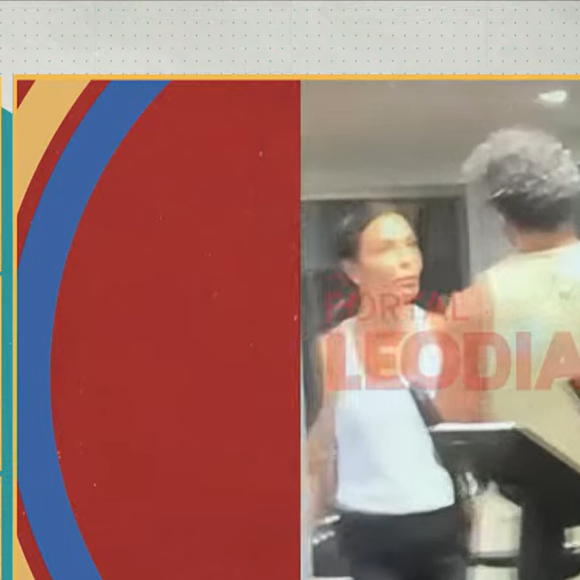 De acordo com o portal LeoDias, e repercutido pelo jornalista no programa da Band "Melhor da Tarde" os dois foram vistos juntos na academia do hotel em que estavam hospedados