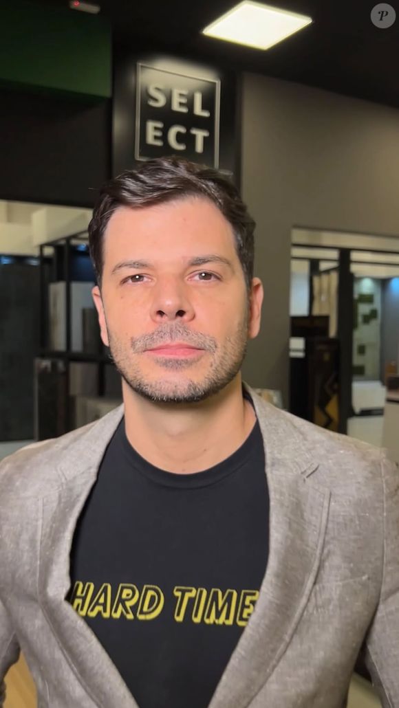 O apresentador Jonas Almeida revelou o diagnóstico de câncer no pulmão