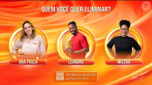 ‘BBB 26’: Ana Paula Renault, Milena e Leandro disputam a preferência do público no último Paredão desta temporada