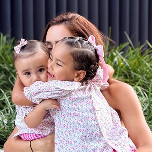 Bruna Biancardi e as filhas: Mavie tem 2 anos e Mel, 9 meses