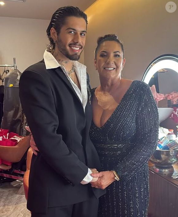 Margareth Serrão, mãe de Virgínia, sempre mostrou sintonia com Zé Felipe