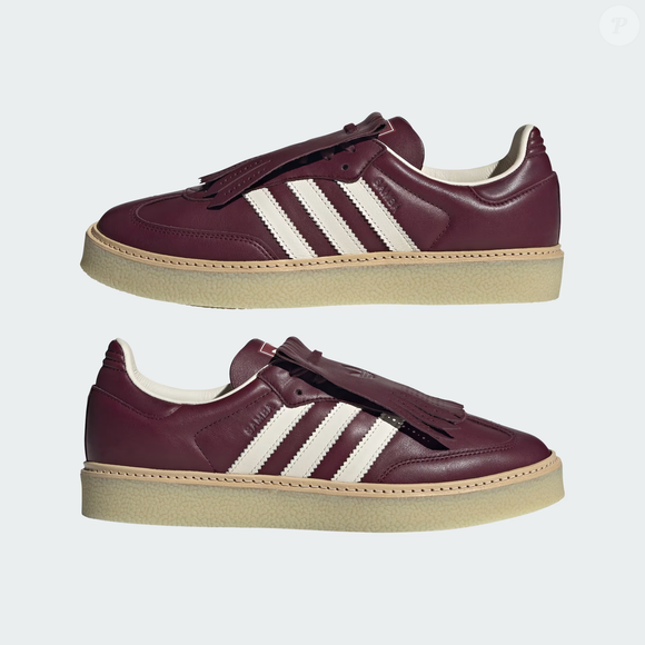 É difícil acreditar que sejam Adidas Samba, não é? Bem, este tênis Adidas é perfeito para sair às ruas ou relaxar em casa
