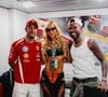 Após a separação, Vini Jr. apagou uma foto em que aparecia ao lado de Virgínia e Lewis Hamilton