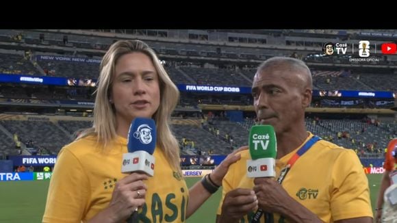 Climão na CazéTV! Romário dá resposta afiada a Fernanda Gentil após empate do Brasil na Copa 2026: 'Quem não conhece futebol...'; web se divide
